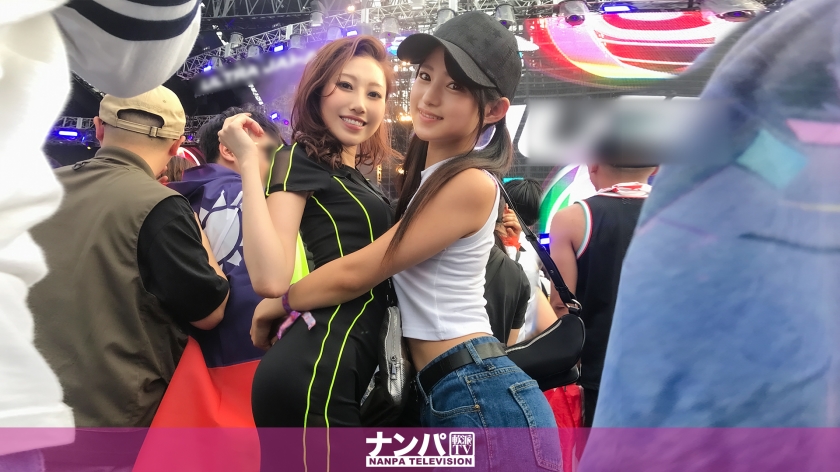 仲良しイトコJD＆セクシーお姉さんをホテルに誘ったら…4P乱交に発展！