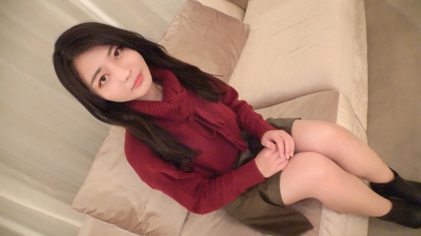 【初撮り】新卒1年目、受付嬢の素朴系女子がAV体験撮影で本気の艶声を漏らす！